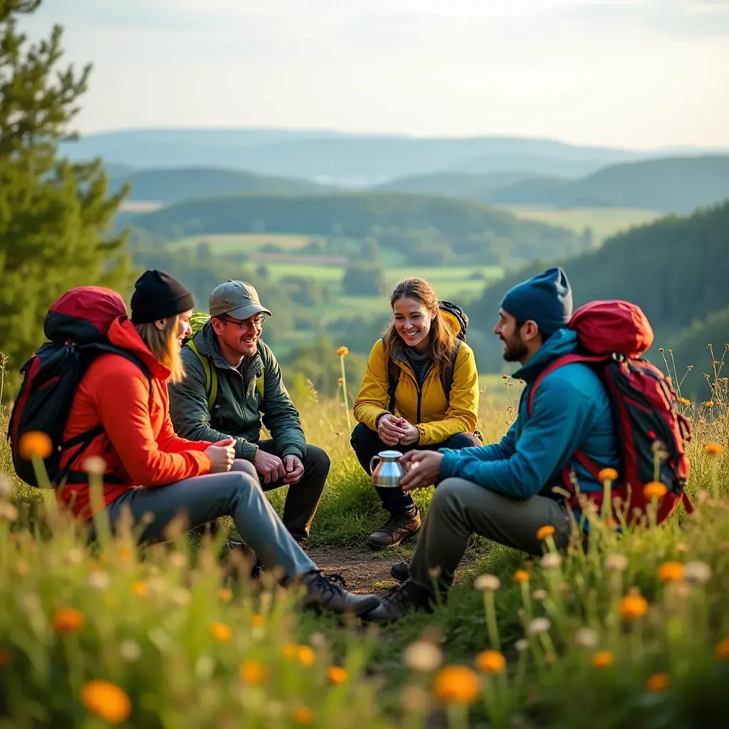 Bouteille d'infusion d'herbes étiquetée, illustrant la recette traditionnelle.